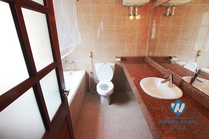 Nice and bright house for rent in Tay Ho area, Ha Noi